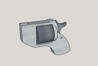 micro starting pistol 3d print kit gun printer parts enhancements 3d print model - Mito3D
