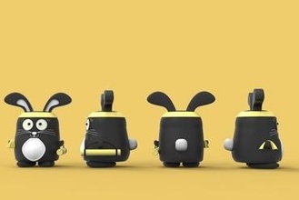 mili yoga bunny toys art toy 3d print model - Mito3D
