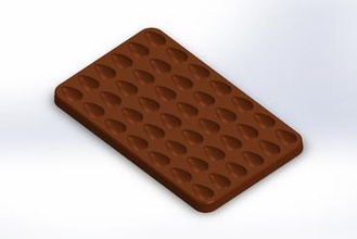 mini huevo de pascua chocolate del molde 2019 otros chocolatero la conejito el 3d print model - Mito3D