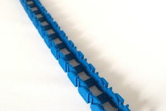 mini openable cable chain 16x10 mm external 9x7 internal thin wires 3d printer parts enhancements 3d print model - Mito3D