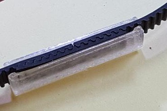 miniature gt2 belt joiner 3d printer parts enhancements 3d print model - Mito3D