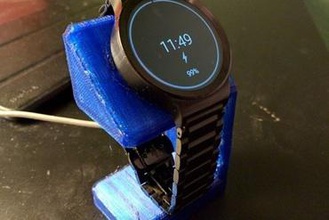 minimalist şarj standı izle huawei ev smartwatch dok istasyonu 3d print model - Mito3D
