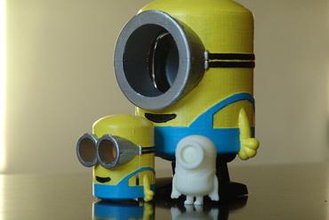 minions toys 3d print model - Mito3D