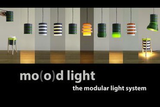 mo o dlight your home useful 3d prints contest modular lighting lamp modlight moodlight 3d print model - Mito3D