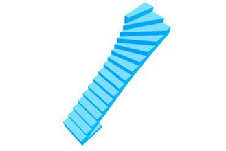 model ev Merdivenleri Minyatürler 3d print model - Mito3D