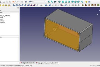 modelo freecad caja gen rica en mitades 3d printer parts enhancements 3d print model - Mito3D