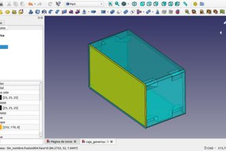 modelo freecad caja gen rica 3d impresora partes mejoras 3d print model - Mito3D