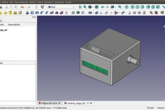 modelo freecad caja pcb controle carga ac 3d impressora partes melhorias 3d print model - Mito3D