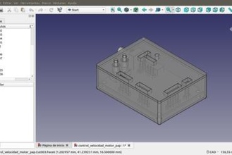 modelo freecad caja pcb control velocidad motor pap Other 3d print model - Mito3D