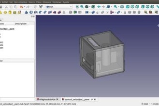 modelo freecad caja pcb kontrol hız pwm 3d yazıcı parçalar geliştirmeler 3d print model - Mito3D