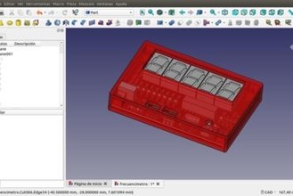 modelo freecad caja pcb frecuenc metro en kit 3d printer parts enhancements 3d print model - Mito3D