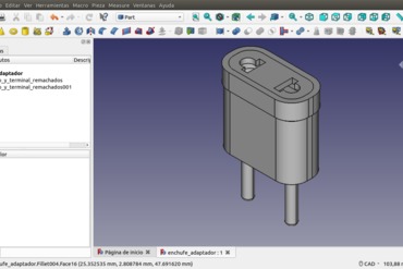 modelo freecad büyülemek Adaptador 3D print model - Mito3D