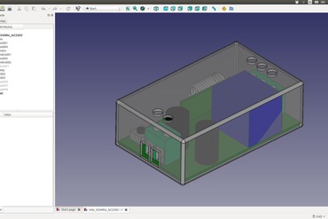 modelo freecad rele 433mhz ac220v your home 3D print model - Mito3D