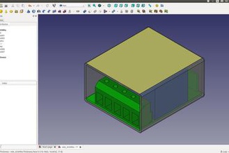 modelo freecad rele 433mhz your home 3d print model - Mito3D