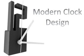 moderno reloj de diseño su casa el minimalismo muebles la decoración pared 3d print model - Mito3D