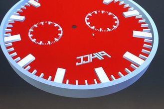 moderne horloge votre maison de l'horloge 3d print model - Mito3D