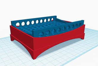 moderne Seifenschale Schwamm Fach v2 aktualisiert Ihre home Küche 3d print model - Mito3D