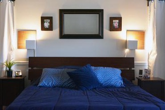 moderne Walnuss-Wand-Lampen 3d-Druck zu bauen Ihre home Lampen Schlafzimmer Licht Dekor modern Nussbaum 3d print model - Mito3D