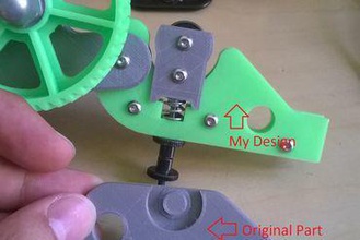 modificado geo hangen ultimaker extrusora antiklesys Impressora 3d de peças acessórios 3d print model - Mito3D