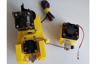 modular extruder prusa-style printers e3d titan unitedpro fan 3d printer parts enhancements 3010 3510 4010 anet a8 mods upgrade bl-touch bowden direct drive hotend v6 volcano optical endstop prusa i3 3d print model - Mito3D