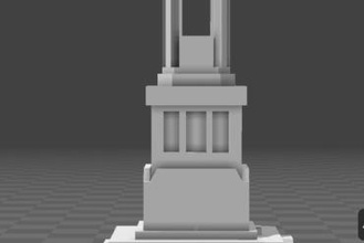monument miniatures 3d print model - Mito3D