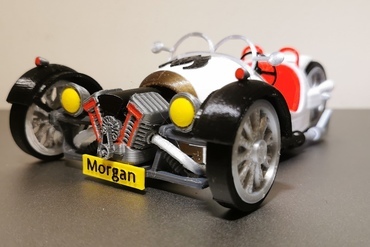 morgan 3 wheeler super scala 1 20 ed sept7 arte 3D print model - Mito3D