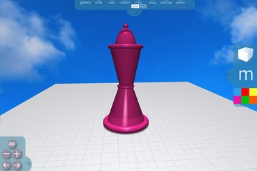 morphi vescovo pezzo degli scacchi i giocattoli il di set gioco geometrica la geometria minimo minimalismo minimalista giocattolo morphiapp l'istruzione educationalgame apprendimento 3D print model - Mito3D