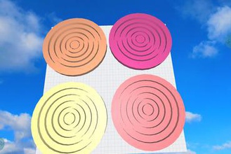 morphi coaster your home coasters cylinders design drinks geometric geometry household makered minimal minimalism steam cylindrical learning education morphiapp office decoration 3d print model - Mito3D