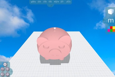 morphi piggy bank toys app cylinders ellipsoid game geometric gift home household ipad ipadmini makered minimalism minimalist morphiapp office piggybank saving steam stem theinventery toy decoration education learning cylinder 3D print model - Mito3D