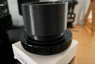 mount 2 125 eyepiece - canon dslr Other astrophotography 3d print model - Mito3D