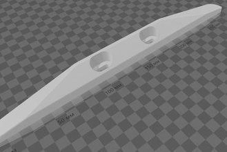 parafango lembi della striscia di uaz 3163-8404340 altri flapper uaz-patriota - 3d print model - Mito3D