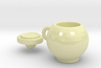 taza de la tapa su casa tazas el café 3d print model - Mito3D