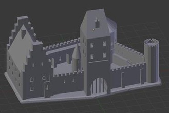 nea-castelo miniaturas 3d print model - Mito3D