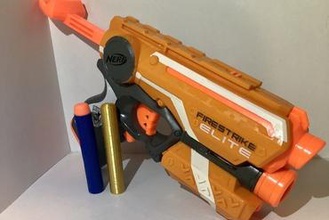 nerf dart - elite totalmente funcional brinquedos gun blaster brinquedo mod 3d print model - Mito3D