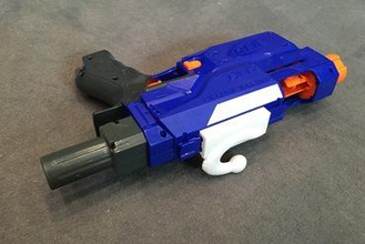 nerf retaliator bolt handle toys dartblaster 3d print model - Mito3D