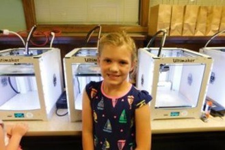 north lake wi education makergirl goes mobile 3d print model - Mito3D