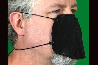 naso bocca scudo maschera guardia COVID19 viso shild covid 3d print model - Mito3D