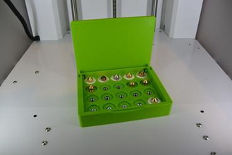 Düse Kasten 3d-Drucker-Teile-Verbesserungen Düsen box nozzlebox 3d print model - Mito3D