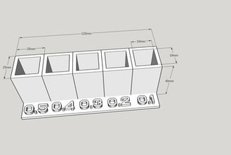 nozzle box 3d printer parts enhancements 3d print model - Mito3D