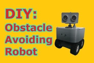 obstáculo evitando robot fabricante bricolaje diy arduino 3d print model - Mito3D