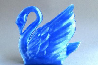 odile, cigno miniature swan figurina non supporta 3d print model - Mito3D
