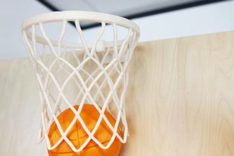 escritório de basquete conjunto sua casa ultimaker cesta no 3d print model - Mito3D