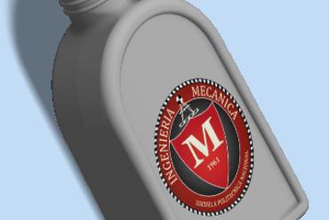aceite de motor contenedor Impresora 3d piezas mejoras 3d print model - Mito3D