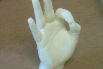 ok hand miniatures 3d print model - Mito3D
