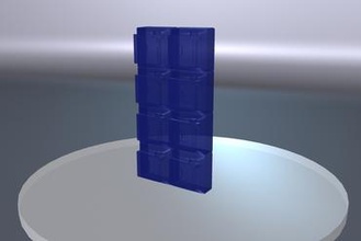 verme kapasitesi buz küpünün yarışma ultimaker küp tepsi kalıp 3d print model - Mito3D