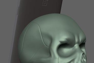oneplus cráneo de pie concurso ultimaker el 3d print model - Mito3D