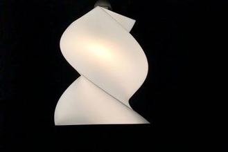 open lamp shade art ikea vase mode lampshade 3d print model - Mito3D