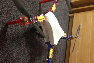 open source drone maker diy quad copter 3d print model - Mito3D