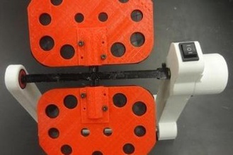 abrir origem de amostra para laboratório rotador mixer techfortrade ciência produtos químicos a mistura 3d print model - Mito3D