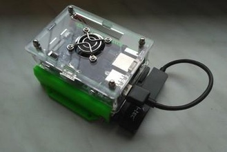 orangepi hdd acrilic case holder Gadget orange pi 3d print model - Mito3D